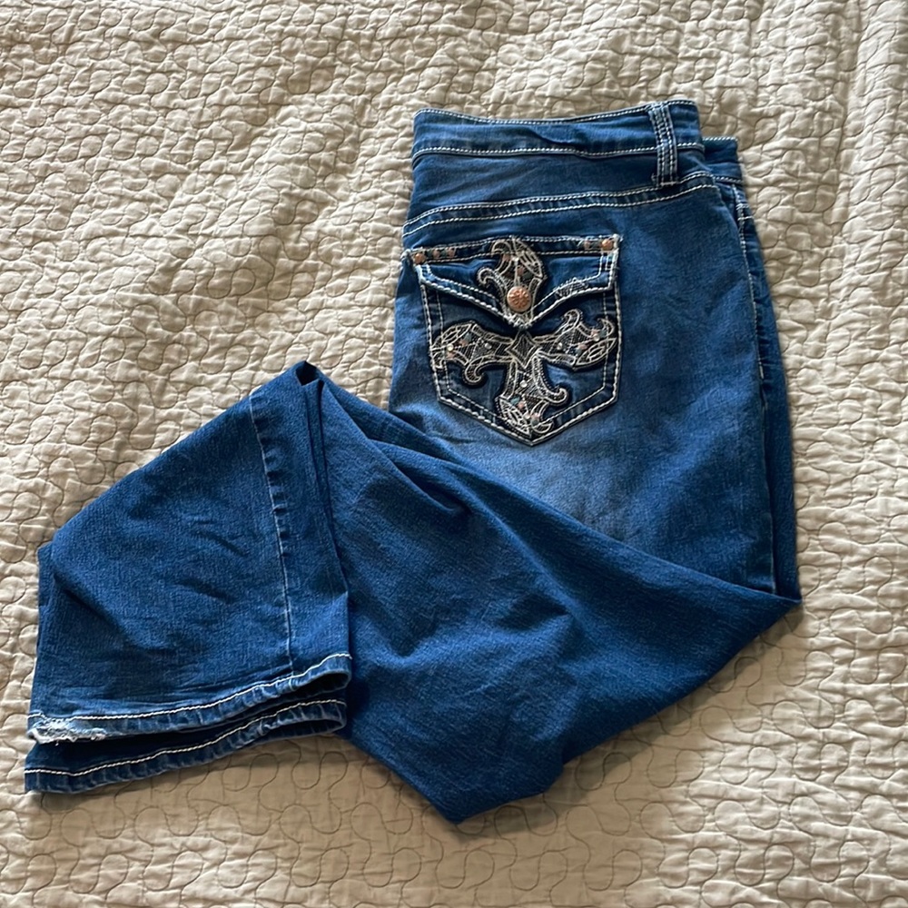 Plus size bootcut jeans 18w